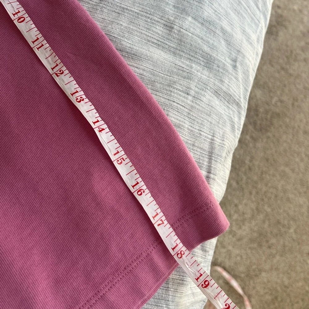 EUC Nike Women's Vibrant Pink Hoodie, Cropped w/ Wide 3/4 Sleeve size Small